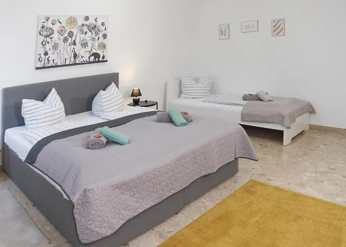 Bohnapartments Elisa - Wohlfuehlapartment Mit 2 Parkplaetzen Und 3 Schlafzimmern - Wlan - Vollausstattung